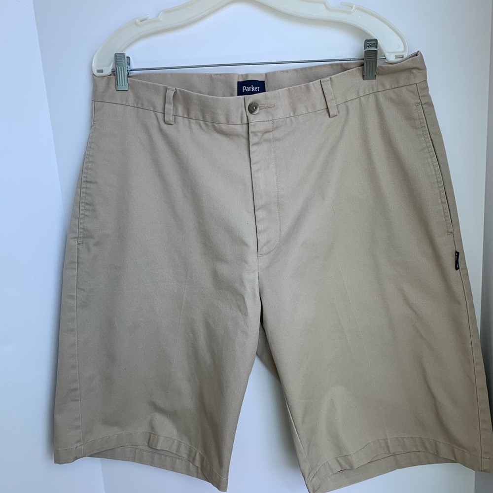 SCHOOL UNIFORM-Parker School Uniform Khaki Shorts 36” Waist